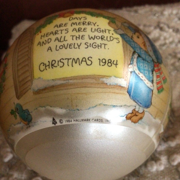 Vintage 2 Hallmark Precious Moments Collectible Ornaments Dated - Picture 6 of 6